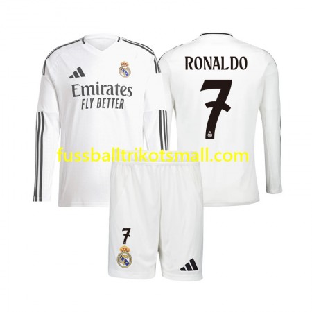 Fußballtrikots Real Madrid Cristiano Ronaldo 7 Kinder 2024-2025 Langarm Heimtrikotsatz kaufen Fußballtrikots Real Madrid Cristiano Ronaldo 7 Kinder 2024-2025 Langarm Heimtrikotsatz kaufen